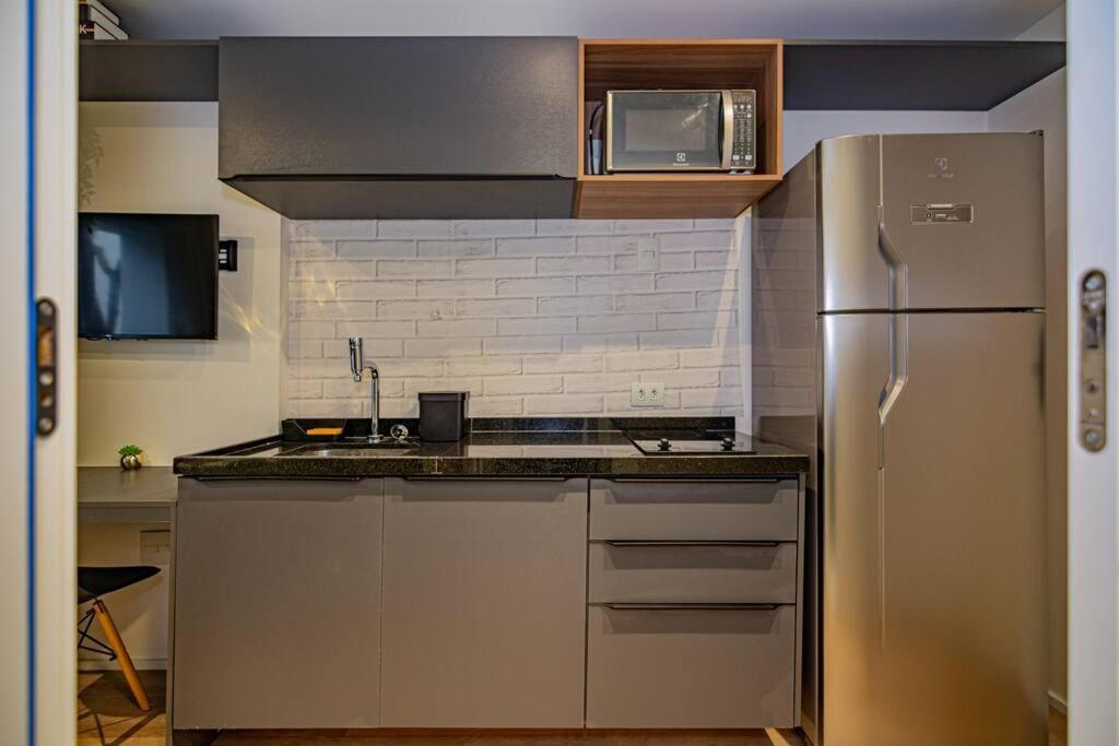 Studio Moderno Em Moema Apartment เซาเปาโล ภายนอก รูปภาพ