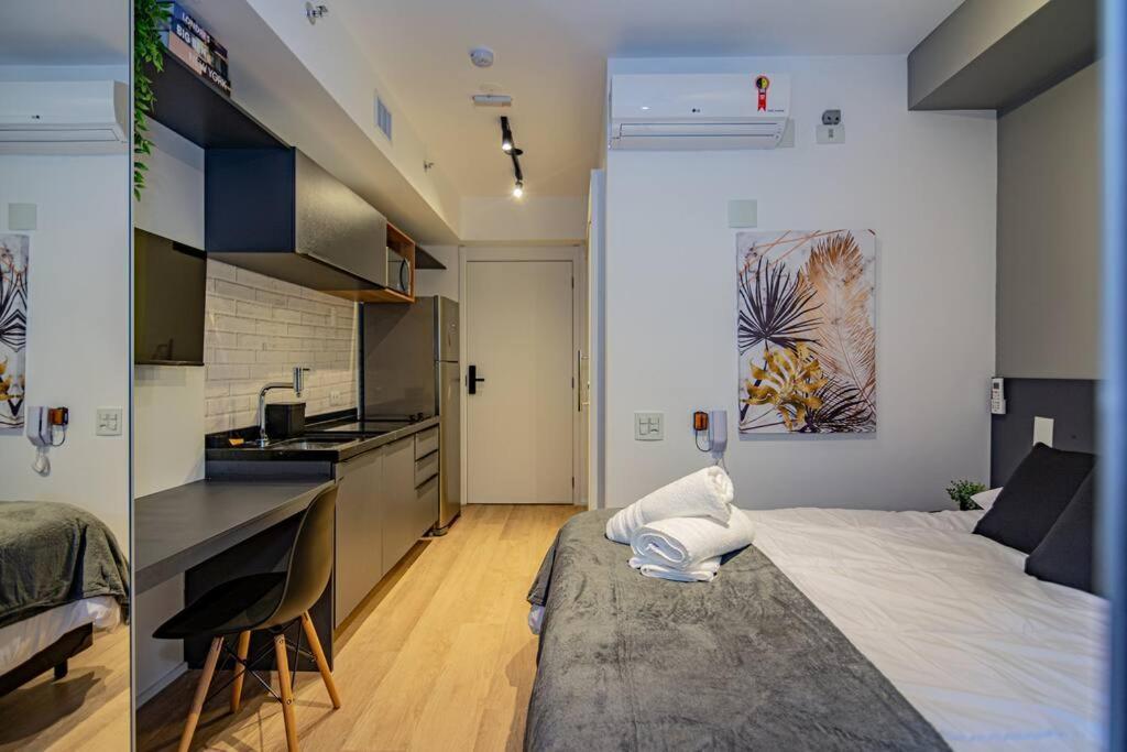 Studio Moderno Em Moema Apartment เซาเปาโล ภายนอก รูปภาพ