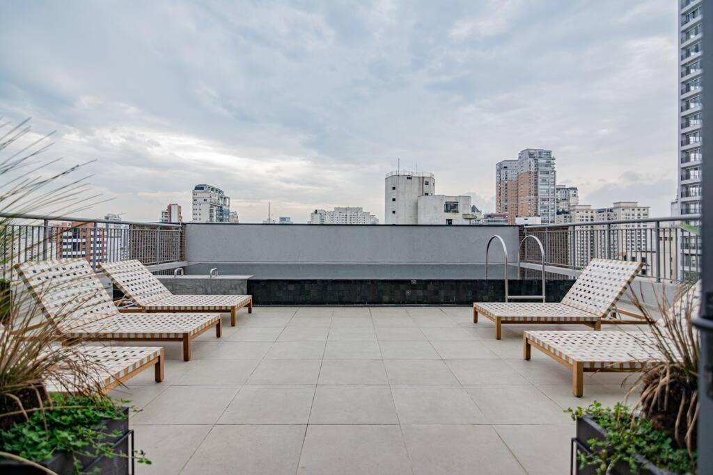 Studio Moderno Em Moema Apartment เซาเปาโล ภายนอก รูปภาพ